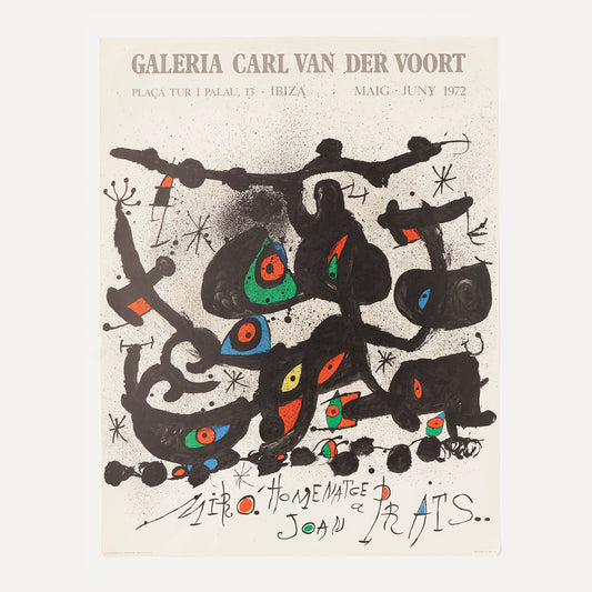 "Tribute to Joan Prats" - Galeria Carl Van Der Voort