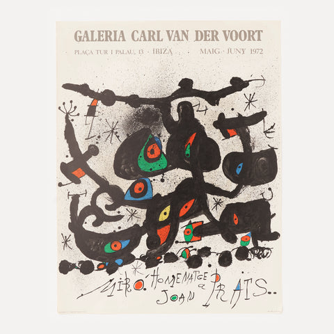 "Tribute to Joan Prats" - Galeria Carl Van Der Voort "Tribute to Joan Prats" - Galeria Carl Van Der Voort