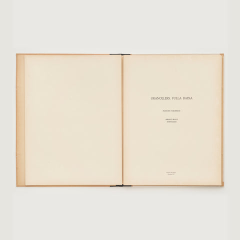 Granollers, fulla baixa Granollers, fulla baixa