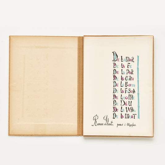 Poemas y litografías