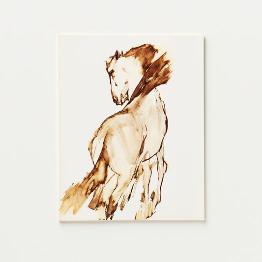 Pinturas, gouaches, caballos, acuarelas