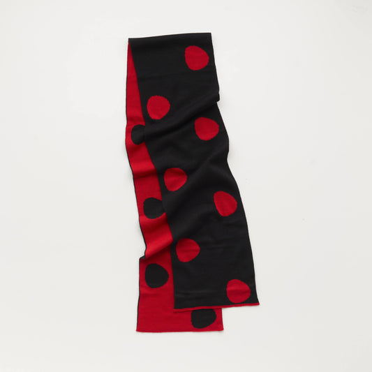 Miró Polka Red Dot Scarf