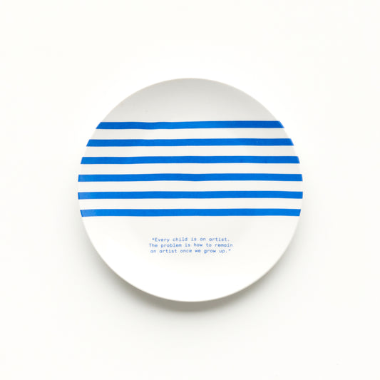 "Stripes" plate