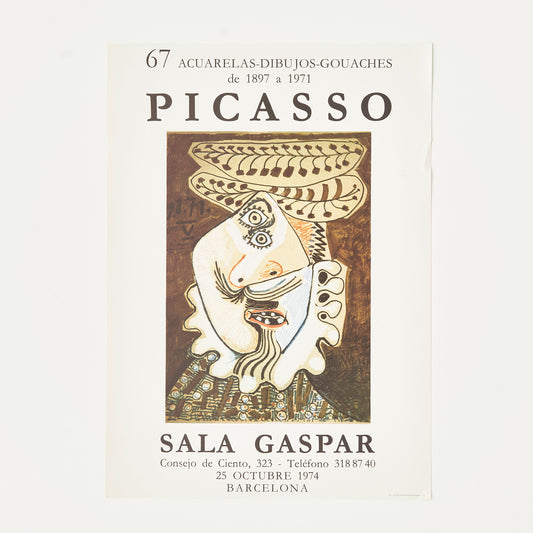 "67 Acuarelas, Dibujos, Gouaches de 1897 a 1971" - Sala Gaspar
